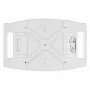 Rectangular adjustable shower stool