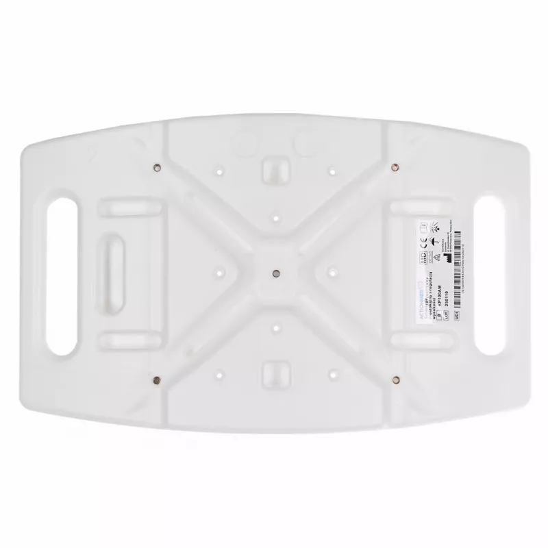 Rectangular adjustable shower stool