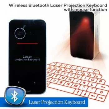 Laser projection keyboard Doy model compact portable virtual Bluetooth keyboard