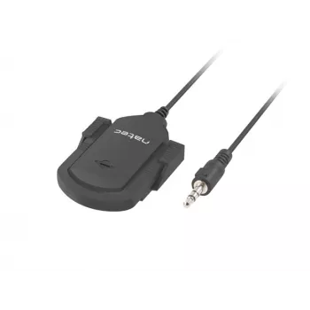 Clip-on microphone NATEC NMI-1352, wired 3.5 mm, sensitivity -58 dB, 50–16000 Hz, 1.8 m cable, 20 g