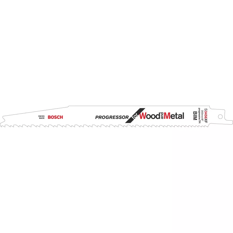 Sabre saw blade Bosch S 3456 XF Bimetal 20 cm 1 pc