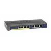 NETGEAR GS108PP Unmanaged Gigabit Ethernet (10/100/1000) Power over Ethernet (PoE) Black