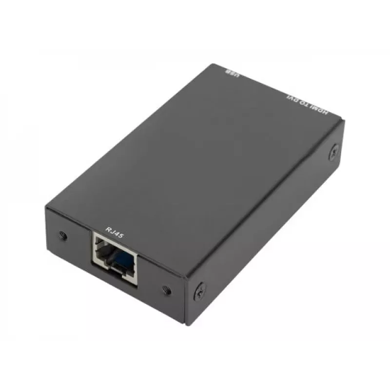 Digitus DVI Dongle for Modular KVM Consoles RJ45 to DVI Black 1080p