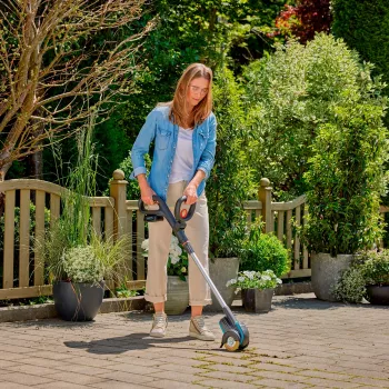 Electric Weed Sweeper GARDENA 14820-55 Battery Height 97.1 cm
