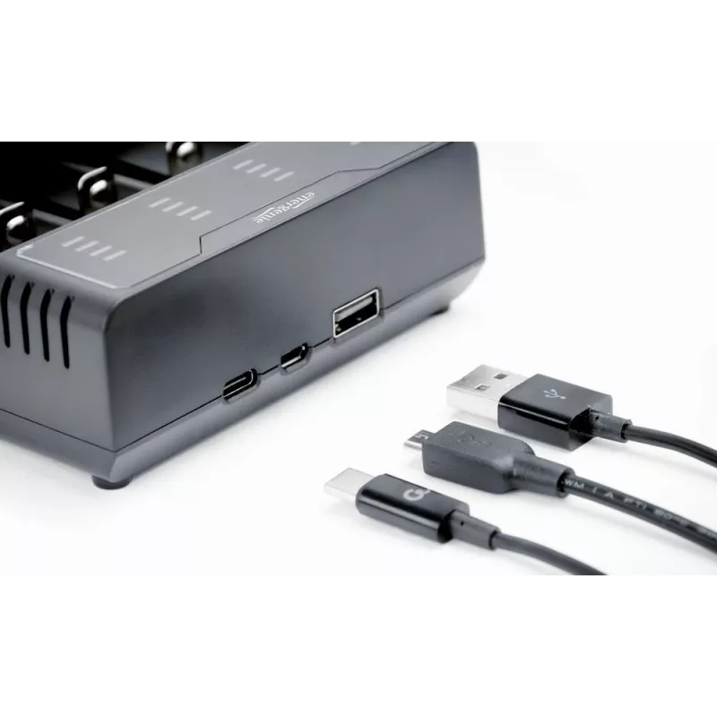 Battery Charger Gembird BC-USB-02 USB Lithium-Ion NiCd NiMH