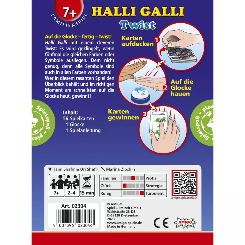 Halli Galli Twist, Card Game