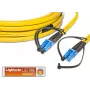 Lightwin LDP-09 LC-LC 1.0 FD Fibre Optic Cable 1 m OS2 Yellow (LDP-09 LC-LC 1.0 FD)