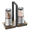Salt and pepper mill GEFU X-PLOSION G-34641, manual spice grinder for peppercorns and coarse salt