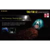 Hand flashlight Nitecore TIKI LE — 300 lm, USB-rechargeable, polycarbonate, IP66, shockproof, 10.5 g, 55 mm, Black