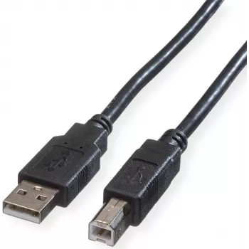 Secomp 11.44.8808 USB Cable 0,8 m USB 2.0 USB A USB B Black (11.44.8808)