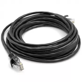 Cable Cat5E UTP, 5m, Black