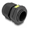 DeLOCK Cable Gland M20 with ventilation IP68 dust and waterproof black 2 pieces