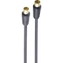 Coaxial Cable ShiverPeaks BS80202-128-GS 1m IEC Black