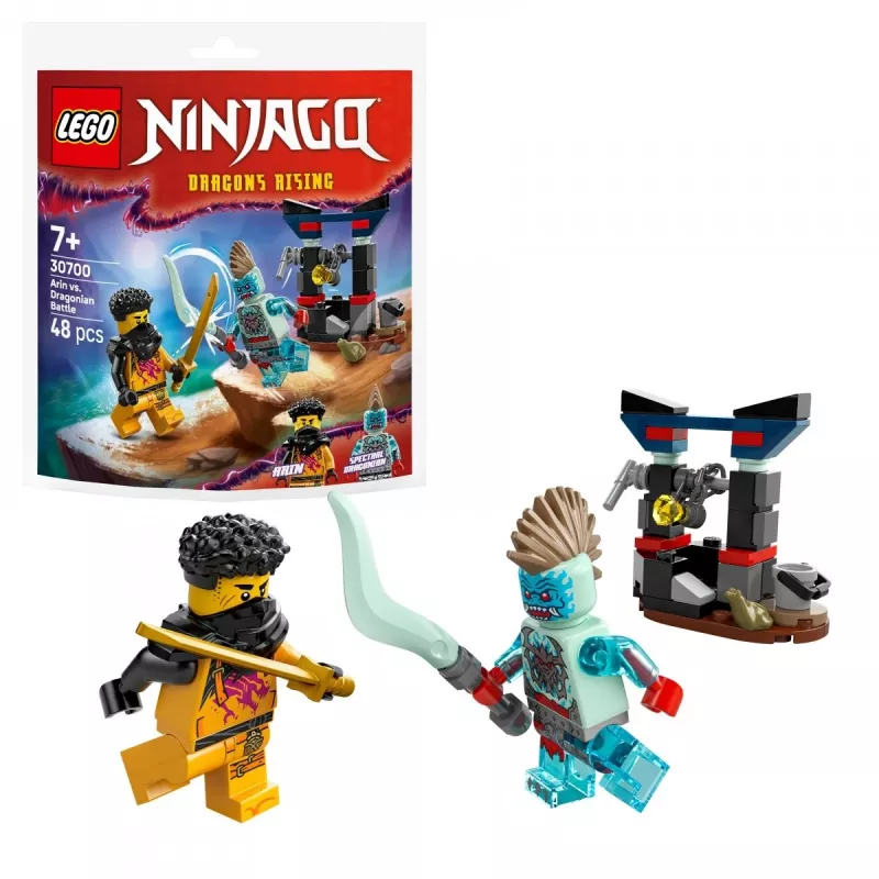 Construction toy LEGO set 30700 Arin's Battle with the Dragon Man polybag (mini set)
