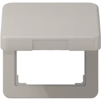 Jung hinged cover plate with cover frame 50x50mm CD 590 KL PT (CD590KLPT)