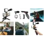 Vlogger Starter Kit LogiLink AA0157 LED Light Microphone Handle