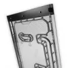 Stealkey Customs Distroplate NV7 D-RGB white – Distroplate for PC water cooling, model NV7, D-RGB lighting, white finish