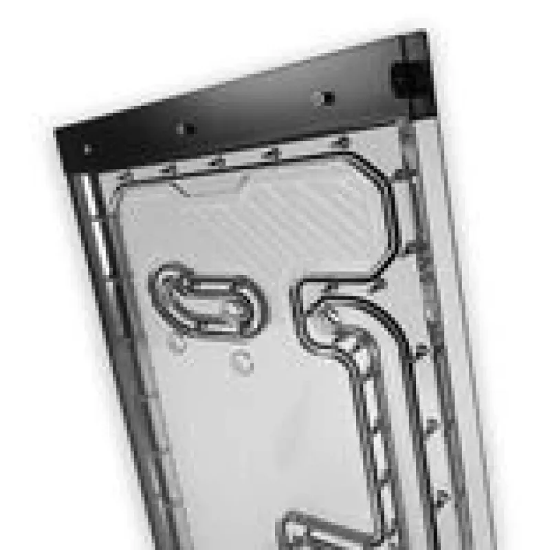 Stealkey Customs Distroplate NV7 D-RGB white – Distroplate for PC water cooling, model NV7, D-RGB lighting, white finish