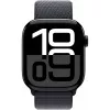 Apple Watch S10 Diamantschwarz Aluminium Sport Loop Tinte GPS + Cellular 46mm MWY53QF/A 2024