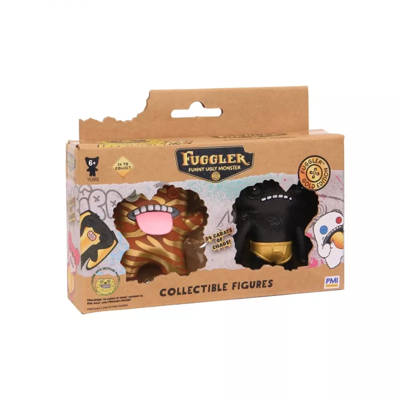 Action Figures 2‑Pack p.m.i kids world FUGGLER S3 Gold Edition assortment