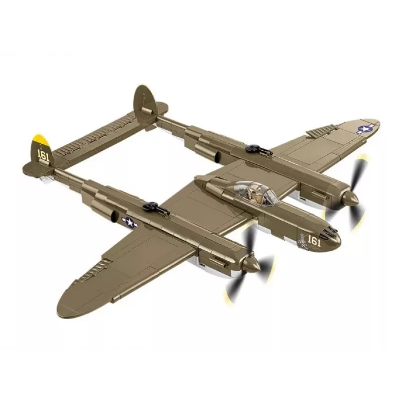 Cobi Building Blocks Lockheed P-38H Lightning set 5763 — scale model kit, collectible aircraft model