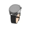 Leather strap FIXED FIXLST-20MM-BK — 20 mm quick-release black for smartwatches