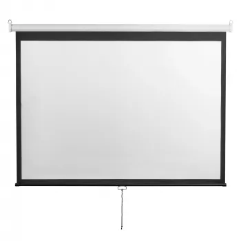 Projector screen SBOX PSM-4/3-100-2 200×150 cm – 4:3 wall/ceiling projection screen