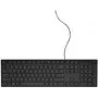 Wired USB Chiclet Keyboard Dell QuietKey PPJHH, UK layout