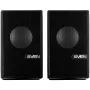 Acoustics power is 6 W — this is a modest figure, but the desktop solution doesn't require more. 47 mm drivers provide a frequency range of 100 Hz to 20 kHz — this is enough for ba