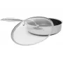 Kohersen Black Cube 26 cm Saute Pan with Lid