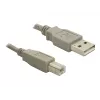 USB Cable DeLOCK 82216 USB 2.0 3m USB A USB B Grey
