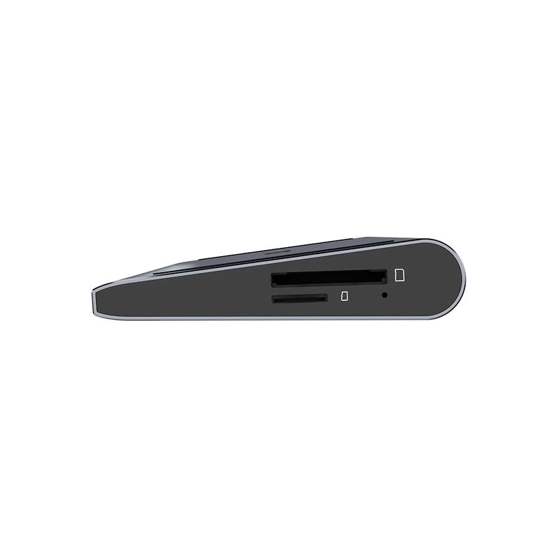 KVM switch Unitek D1106AGY01 USB-C Triple 4K docking station with KVM, 3x USB-A, 5x USB-C, HDMI×2, DP×1, RJ-45, SD reader, 3840×2160@60Hz, aluminium