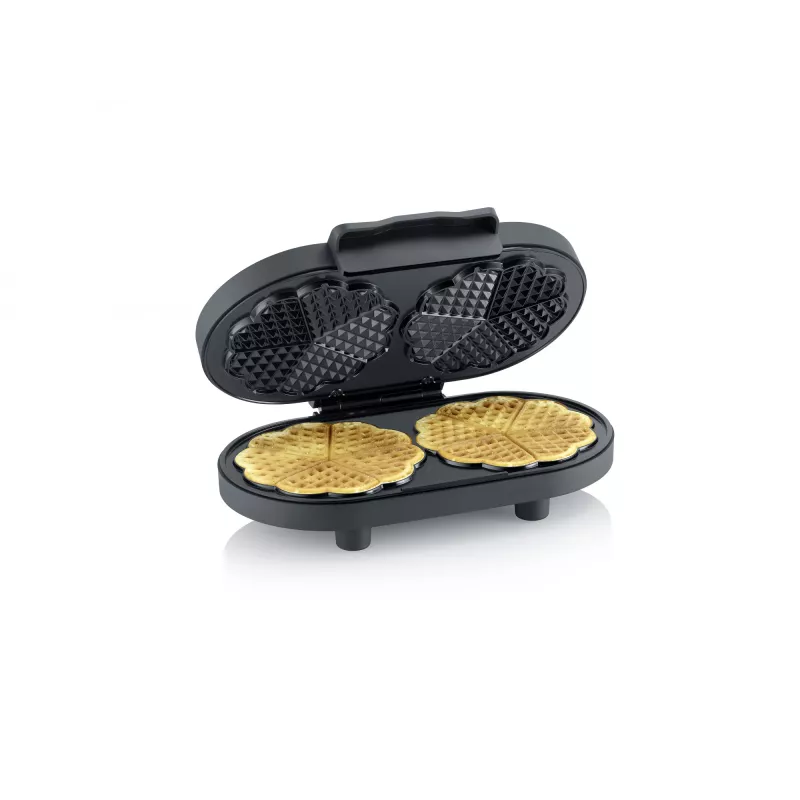 Waffle Maker Severin WA 2118 2 Waffles 1200 W Black
