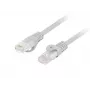 Network cable LANBERG PCU6-10CU-0300-S Cat6 U/UTP RJ-45 straight-through, 3 m, grey