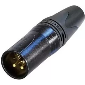 Neutrik NC10MXX-14-B Wire Connector XLR Black (NC10MXX-14-B)