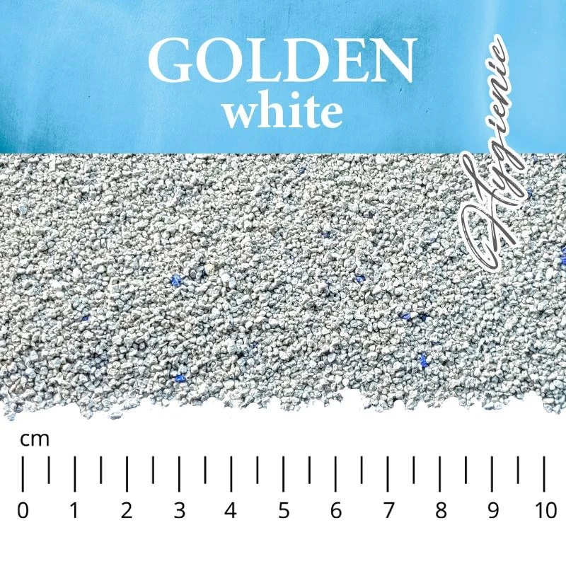 Cat litter Golden Grey 14 kg bentonite clumping, lavender scent, dust-free, non-sticking