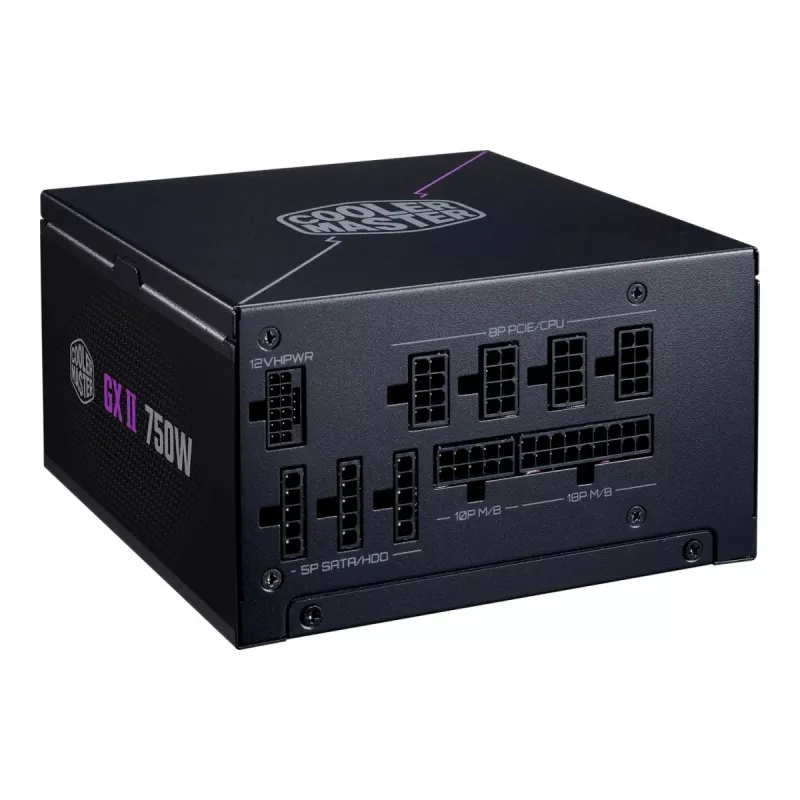 Cooler Master GX II Gold 750 ATX3.1 (750W), PC Power Supply, Black