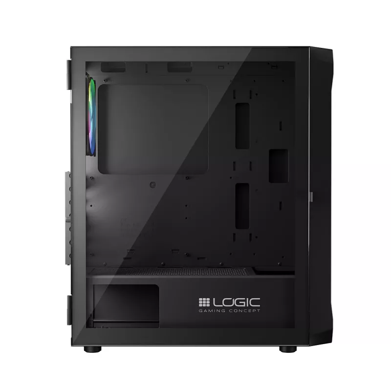 Computer Case Logic Concept Portos ARGB ATX Black