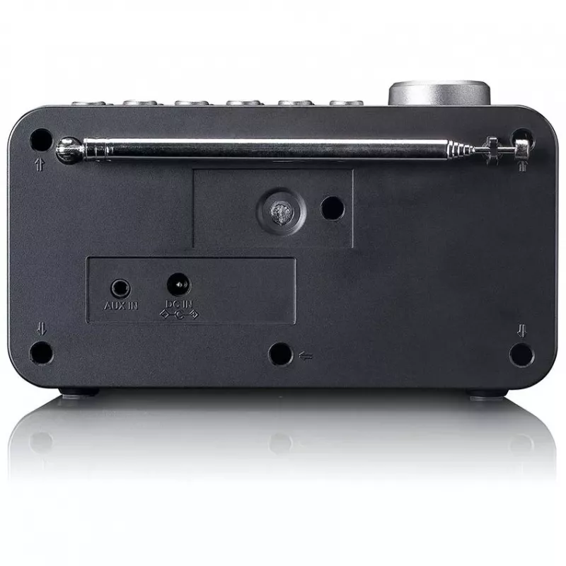Tabletop radio Lenco CR-625BK — FM/AM receiver with Bluetooth, black