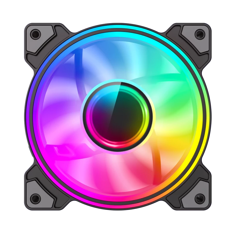 Gamemax | Case fan | DUAL RING INFINITY | Black