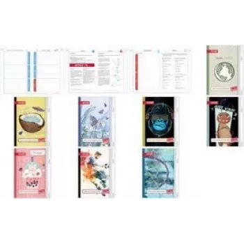 Notebook ROTH Coconut Pool A5 lined — 104 sheets, A5 size, ruled pages