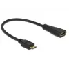 HDMI Cable DeLOCK 0.23m mini-HDMI/HDMI