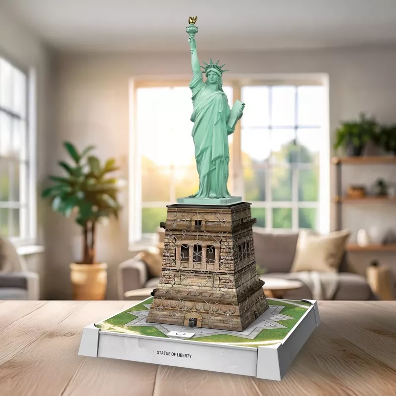 Puzzle 3D statue of liberty