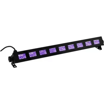 LED UV Bar Light EUROLITE Party UV Bar-9 with 9x3W UV LEDs