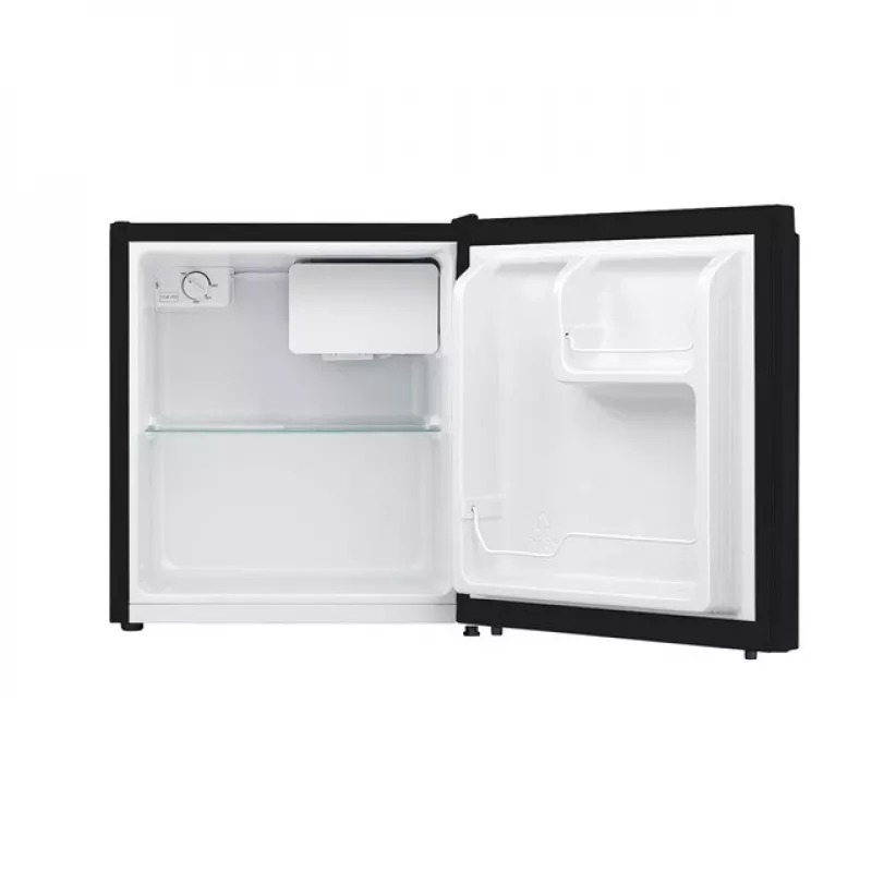Refrigerator HEINRICH'S HKB 4188 SW Black — 45 L, E class, 39 dB, reversible door