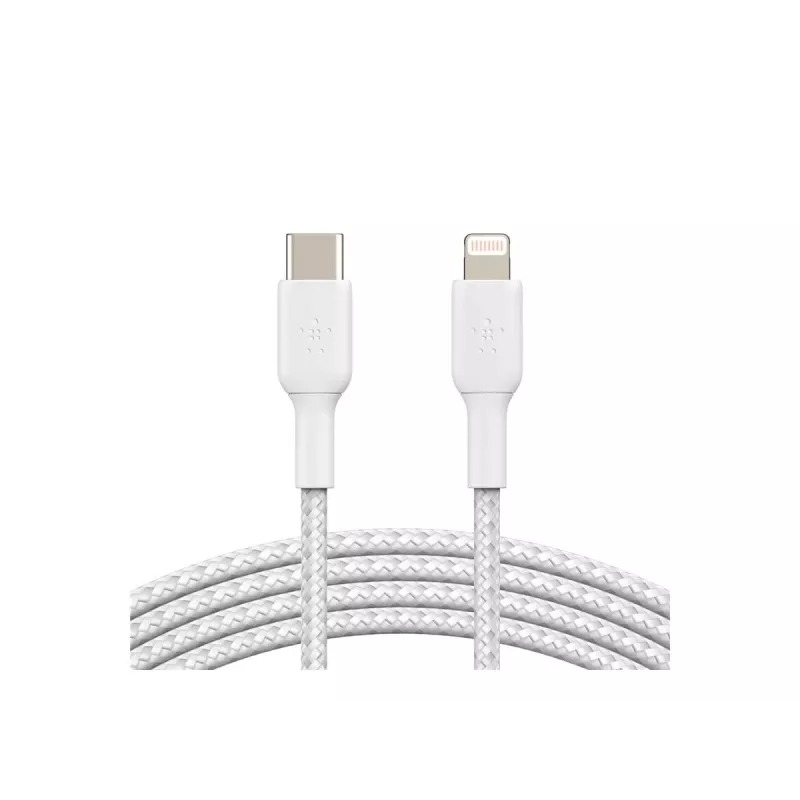 Lightning Cable Belkin CAA004BT2MWH 2m White