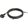 Power supply cable AS Schwabe 70802, 10 m, black, mains lead