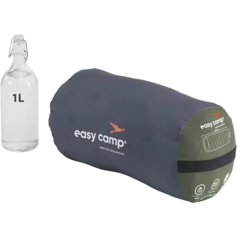Sleeping bag easy camp Raven II Square -3°C, olive green, model 240208