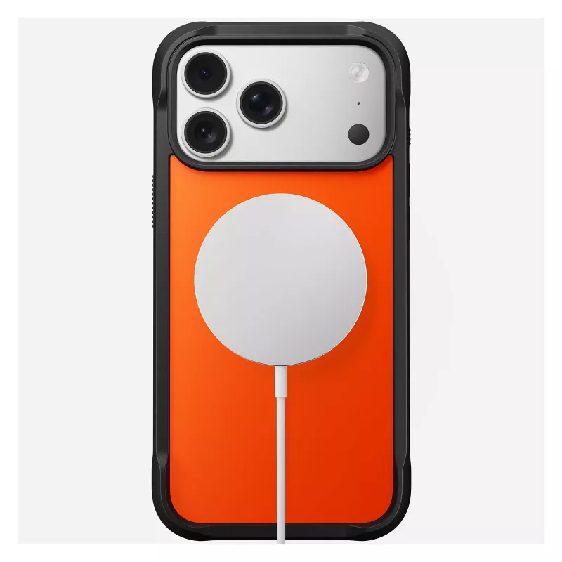 Mobile phone cover Nomad Rugged Case for iPhone 17 Pro Max, 17.5 cm (6.9 inch), orange