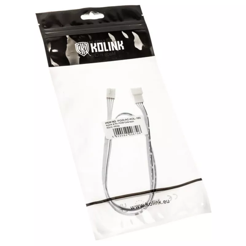 PWM Extension Cable Kolink PGW-AC-KOL-163 60 cm White
